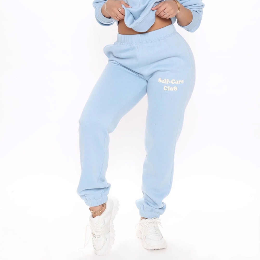 Blue joggers